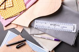 Gamma SMG-03 Линейка для разметки и измерения пластик 22.2 см х 4.5 см в пакете с картонным еврослотом