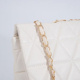 Сумка-мессенджер на магните, цвет белый - Simaland фото 5