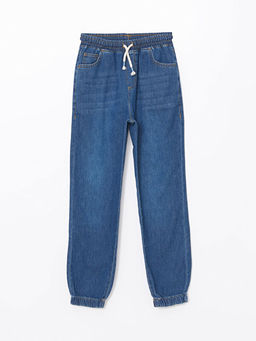 Beli Lastikli Erkek ?ocuk Jogger Jean Pantolon