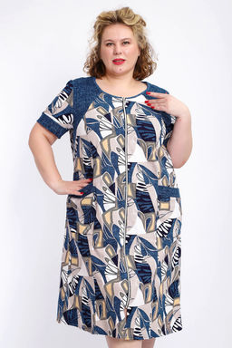 Халат 004 домашний на молнии