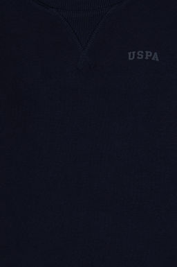 Erkek _ocuk Lacivert Basic Bisiklet Yaka Sweatshirt - U.s. polo assn фото 3