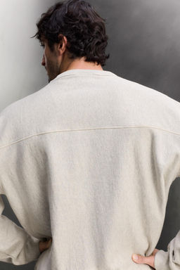 SUDADERA CREWNECK ENTRENAMIENTO / Gris vigor? - Zara фото 6