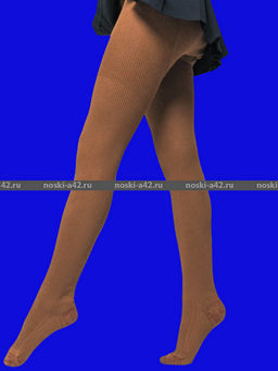 Цена за 5 шт. Ажур колготки для бабушек в рубчик 52-54 (рост 152-158)