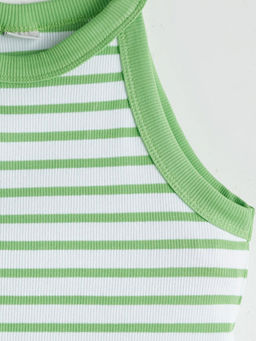 Halter Yaka K?z ?ocuk Crop Atlet