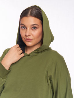 Зеленое худи DG10202GRN30 - Артесса фото 3