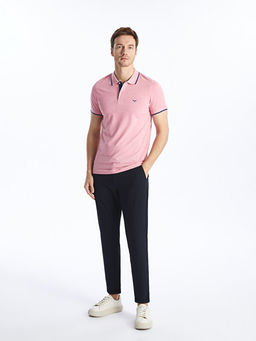 Polo Yaka K?sa Kollu Pike Erkek Ti??rt