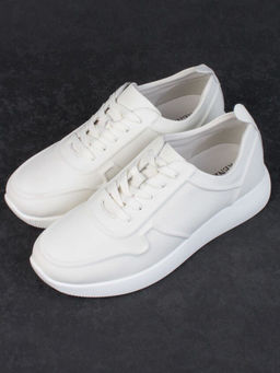 05-PDL244-2 LT. BEIGE Кроссовки женские (натуральная кожа)
