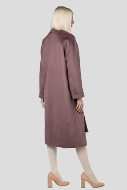 Пальто женское демисезонное (пояс) - El podio фото 6