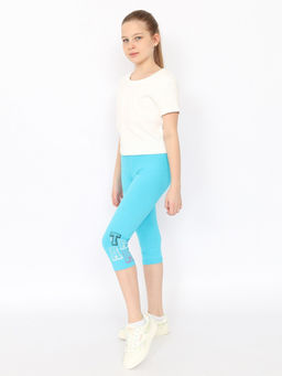 CRB wear/CSJG 70487-40-409 Бриджи для девочки,бирюзовый/Ex.Cherubino фото 3