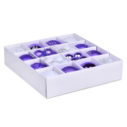 Набор новогодних украшений Зимняя сказка (6cм*12, 3cм*32) - Снеговичок фото 4