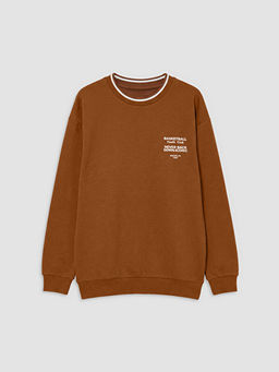 Bisiklet Yaka Bask?l? Erkek ?ocuk Ti??rt