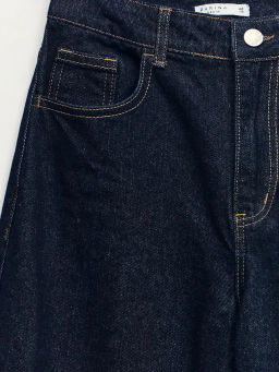 Джинсы wide leg с высокой посадкой / Zarina фото 8