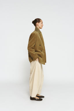 OVERSIZE CORDUROY BLAZER ZW COLLECTION LIMITED EDITION