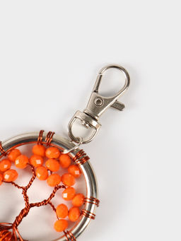 Брелок ловец снов «Древо жизни», 19 см, оранжевый