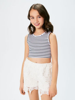 ACOOLA / Блузка-топ детская для девочек Zakat полоска