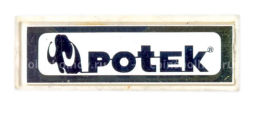 Значок рекламный Potek