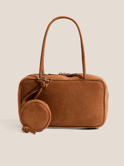 Женская сумка с ручками CALZETTI Артикул 4792814, коричнево-оранжевый