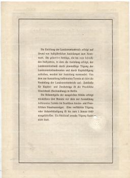 Облигация 4,5% 1000 рейхсмарок 1935 года Германия