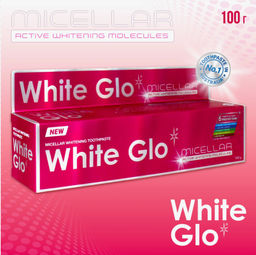 Зубная паста отбеливающая мицеллярная 100мл WHITE GLO (Вайт Гло) (6) - Q.body break фото 3