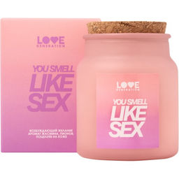 Love Generation Свеча для дома / Candle for home "You smell like sex"