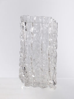 Ваза «Силвио», 20.5×15 см, стекло, прозрачная
