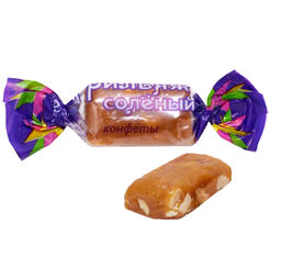 Грильяж СОЛЁНЫЙ конфеты вес 900 г (Нальчик-сладость)