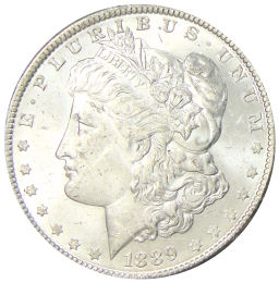 1 доллар 1889 года США Доллар Моргана