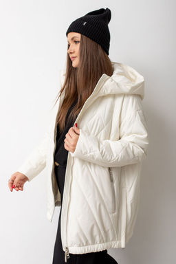 Куртка К-73633 экрю - Took a look фото 3