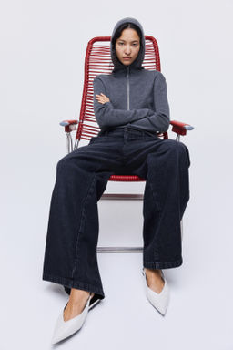 Super Wide High Jeans - H&m фото 4