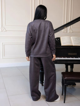 Костюм женский под замшу мод.2082 - Барболета фото 52