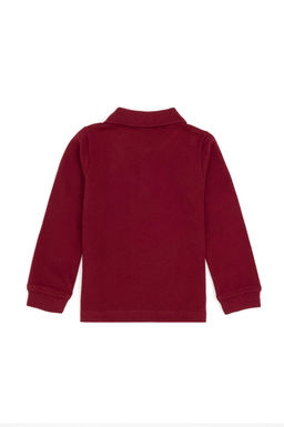 Базовый свитшот с вишневым узором для маленьких мальчиков Неожиданная скидка в корзине - U.s. polo assn фото 3