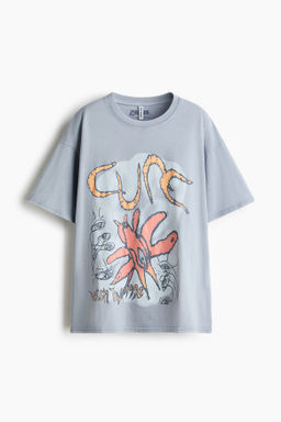 Camiseta oversize con motivo estampado - H&m фото 10