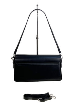 Женская сумка из искусственной кожи, цвет черный - Greta фото 2