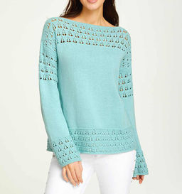 Пуловер, бирюзовый - Heine фото 5