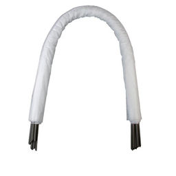 Парник прошитый, длина 6 м, 7 дуг из пластика, дуга L=2.4 м, d=16 мм, спанбонд 35 г/м², «уДачный»