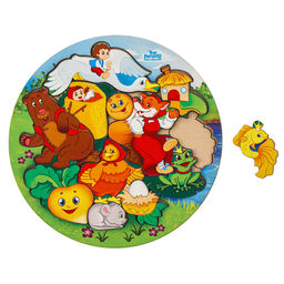 Рамка - вкладыш «Русские народные сказки», 12 деталей, 25×25 см