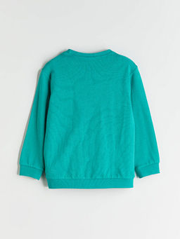 Bisiklet Yaka Erkek ?ocuk Sweatshirt