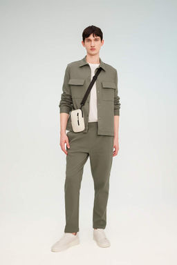 Прямые брюки расслабленного кроя - Defacto фото 2