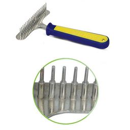 Расческа-грабли Триол Спорт большая 313 сине-желт.ручка 31751027