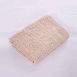 Полотенце махровое - Бежевый 50х90