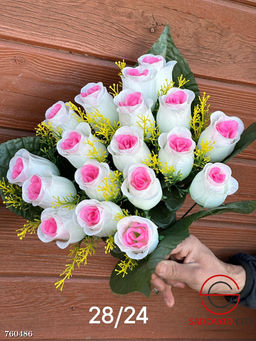 Букет искусственных роз, 16 шт