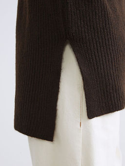 Bal?k?? Yaka Kad?n Triko Kazak