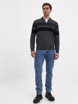 Жакет мужской GREG G139-полосы D2 (серый)