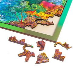 Пазл Живописный водопад + календарь - Puzzle фото 3