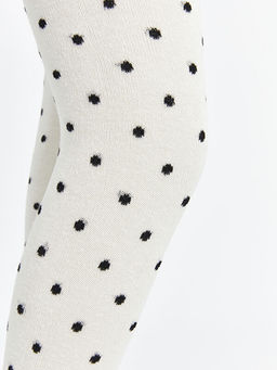 Puantiyeli K?z ?ocuk K?lotlu ?orap