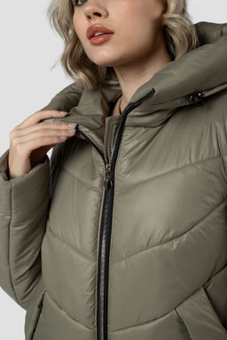 Куртка женская зимняя (синтепон 300) - El podio фото 7