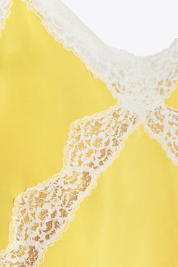 LACE CAMISOLE TOP - Zara фото 10