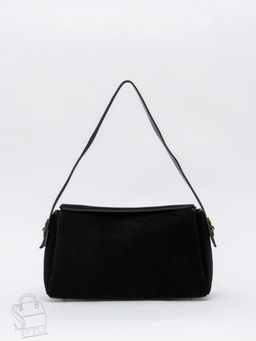 Сумка женская кожаная 1103M black Polina&Eiterou в Новосибирске