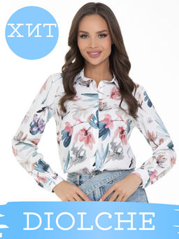 Рубашка Жаклин (акварель) - Diolche фото 14