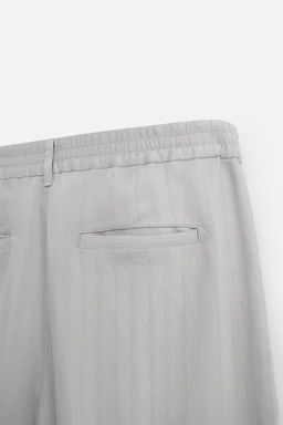 RELAXED FIT FLOWING TROUSERS - Zara фото 4